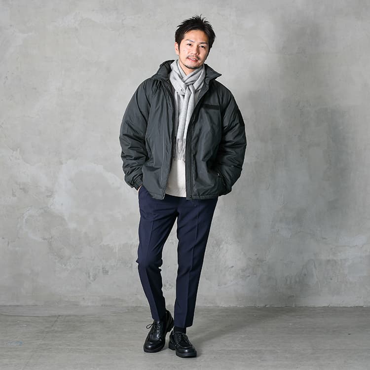 ボリュームアウターをクールさんに似合わせるコツ