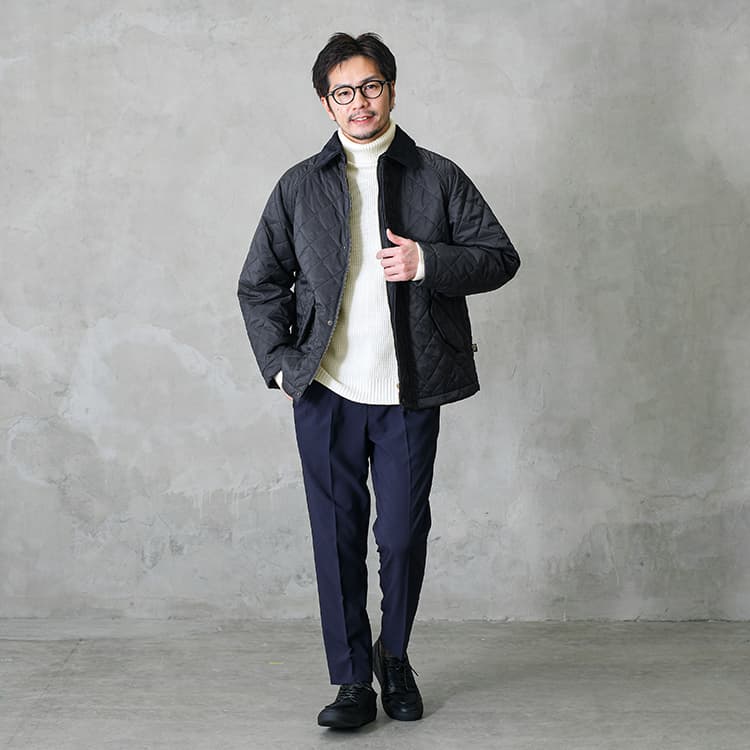 チャーミングさんらしい冬の大人コーデ