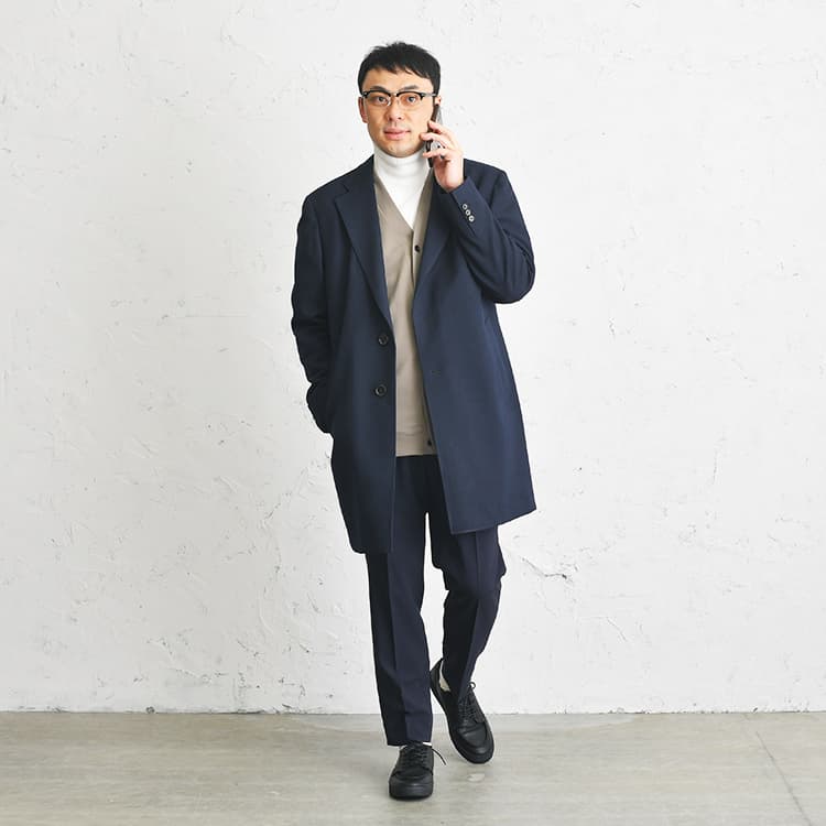 【骨格ストレート】おしゃれに防寒！プロの技でスタイルアップコーデ