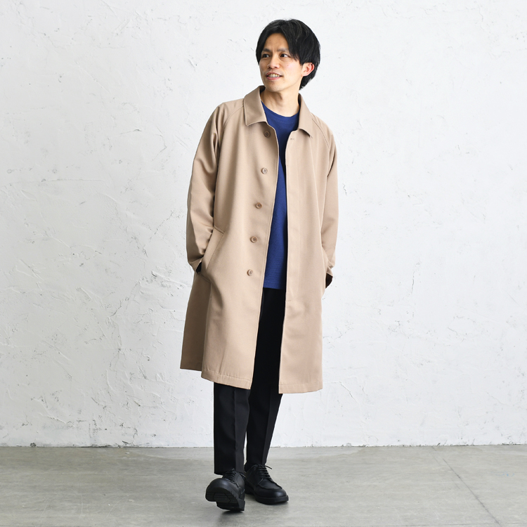 羽織るだけで春感UP！スプリングコートを使った大人爽やかコーデ！