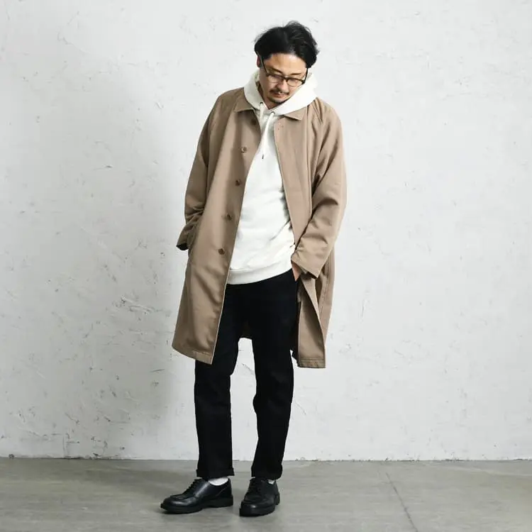 メンズのベージュチェスターコートで一気にオシャレになる方法 - AUEN