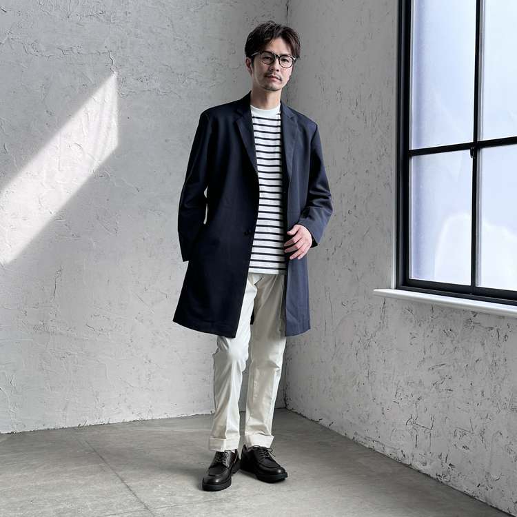 メンズにおすすめのボーダーTシャツコーデ