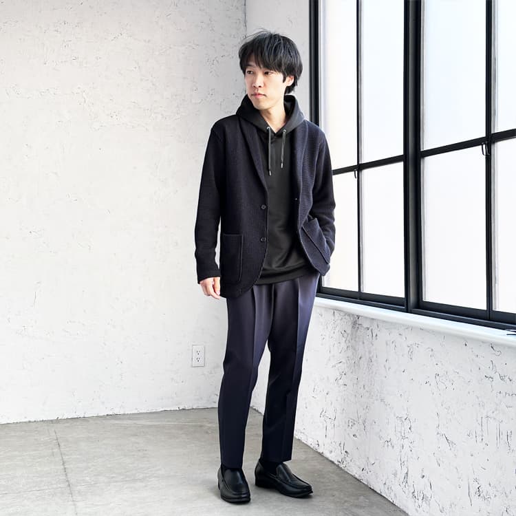 【40代向け】パーカーを大人が着る時のコツ