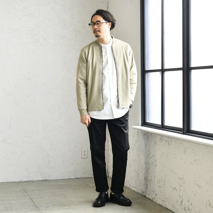 【40代のきれいめカジュアル】ポイントは生地感にアリ！ダサ見えしないコツ