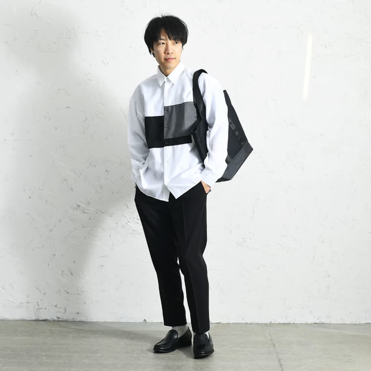 【好感度抜群】着映えするシャツが主役！キレイめカジュアルコーデ