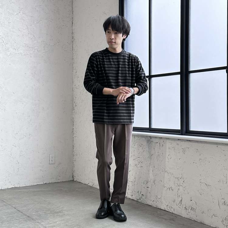 メンズにおすすめのボーダーTシャツコーデ