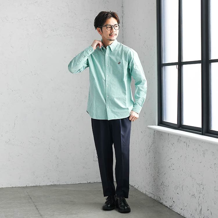 カラーパンツを使ったメンズコーデ