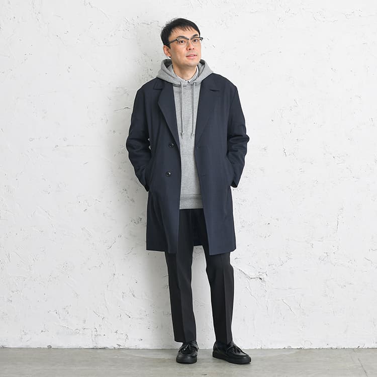 AUEN（旧：DCOLLECTION）おすすめのメンズパーカーコーデ