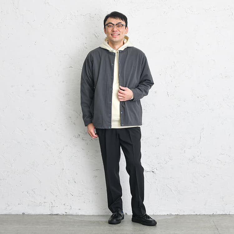 AUEN（旧：DCOLLECTION）おすすめのメンズパーカーコーデ