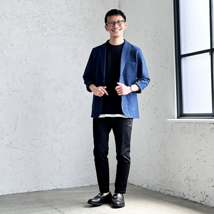 華やかジャケットに注目！低身長さんのスタイルアップコーデ