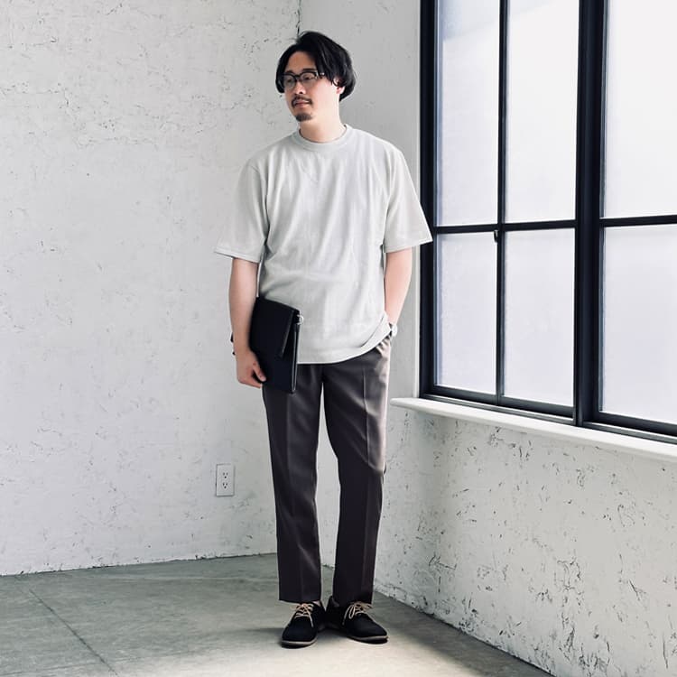 高身長さんも安心のサイズ展開！夏ニットで涼しげに