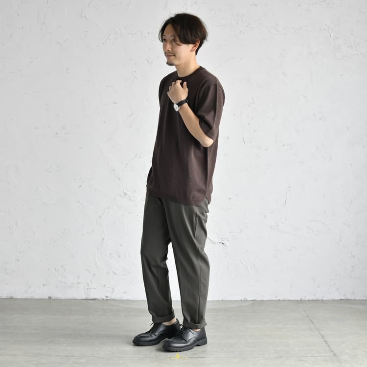 【優しげ配色】ブラウン系でまとめたキレイめカジュアルコーデ