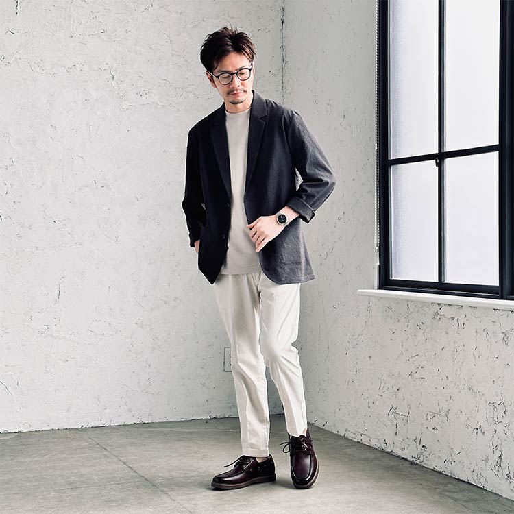 2023年夏におすすめのモノトーンメンズコーデ5選