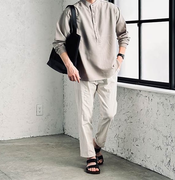 メンズにおすすめのスポーツサンダルを使ったコーディネート