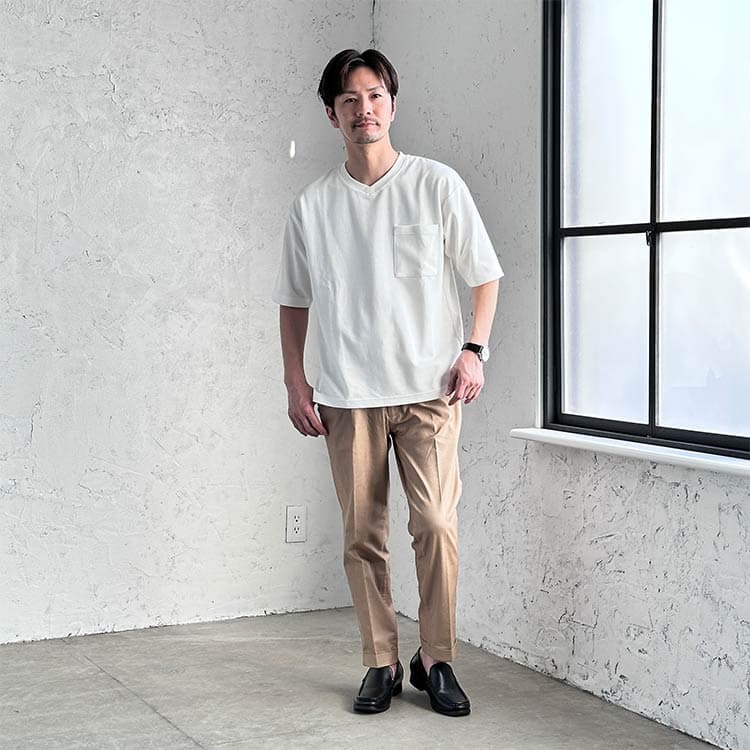 涼しげクール♪清潔感漂う休日スタイル！