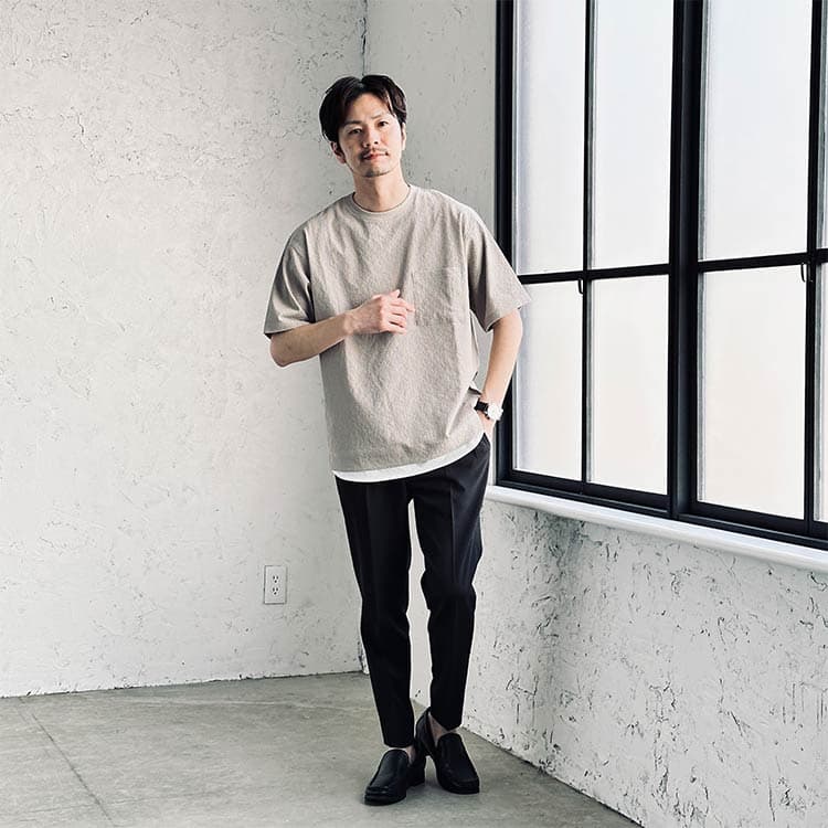 鮮やかな印象と絶妙なバランスで彩るデートスタイル