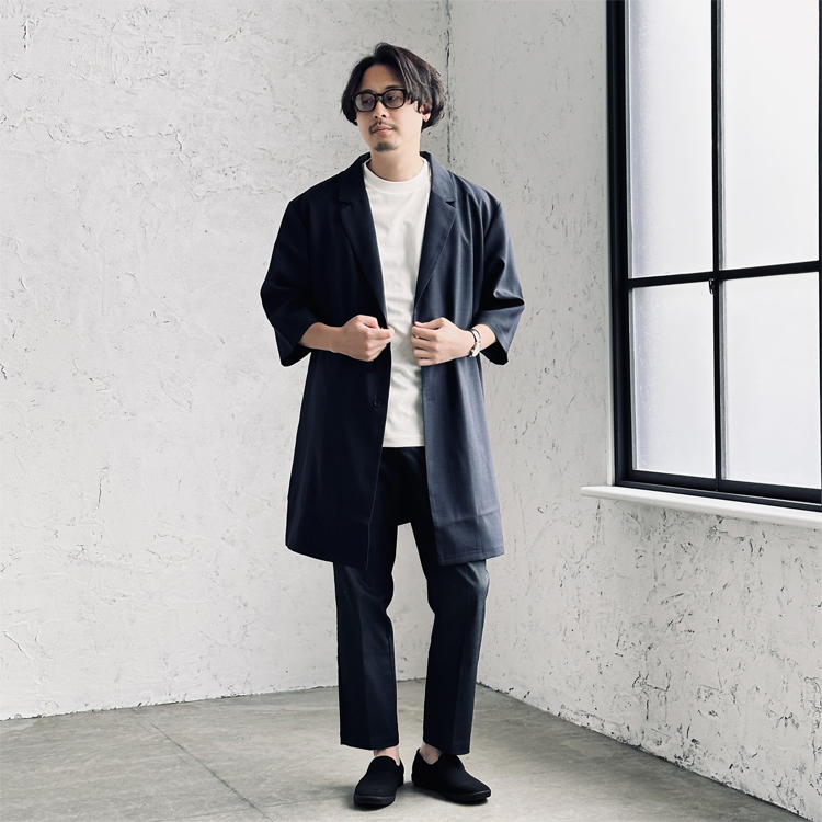 【痩せ型さん向け】シャツチェスターを使った体型カバー術