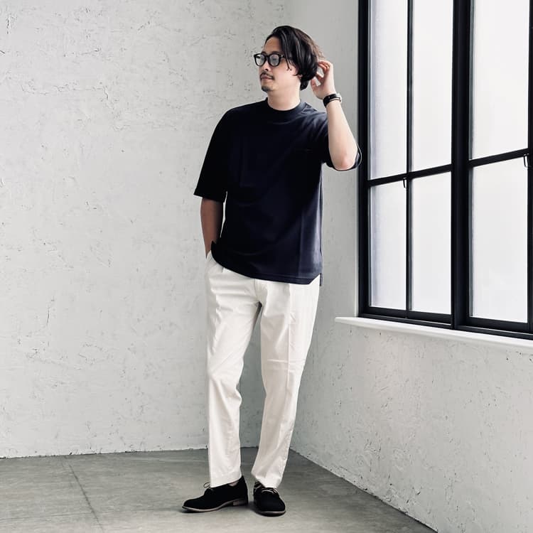 【脱手抜き！】大人男子のシンプルカジュアルコーデ