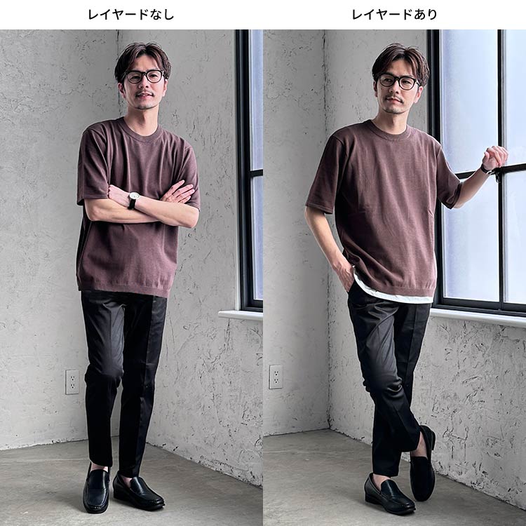 ロング丈タンクトップを使ったメンズコーデ