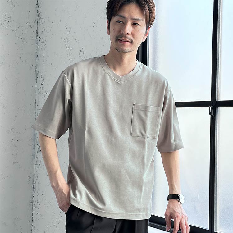 大人の半袖無地Tシャツ