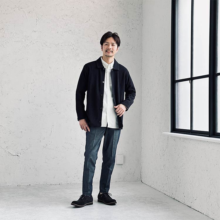 メンズにおすすめの重ね着冬コーディネート