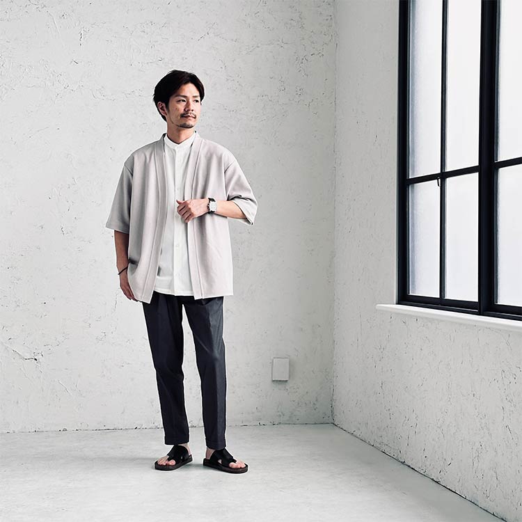 メンズにおすすめの黒靴コーデ