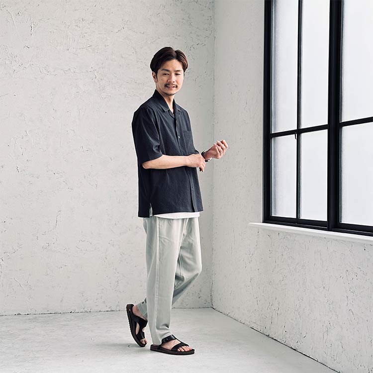 メンズにおすすめのイージーパンツ