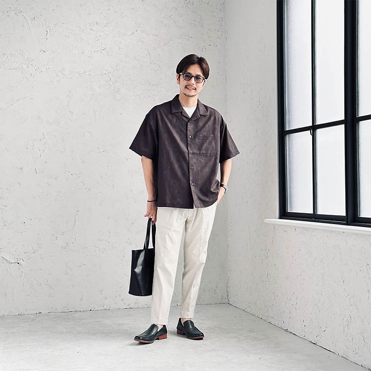 小顔になりたいメンズに真似してほしいコーデ