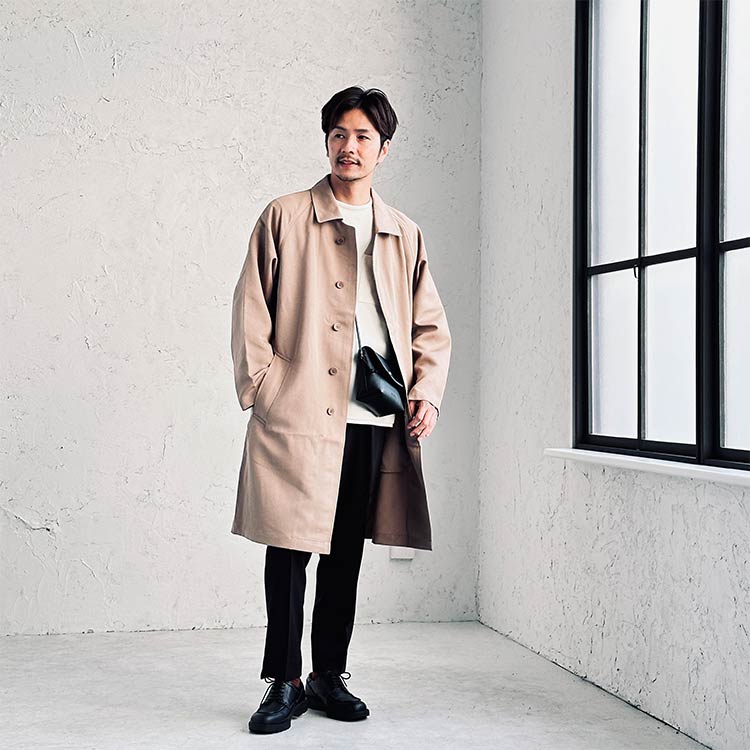 ミニショルダーバッグを使ったメンズコーデ