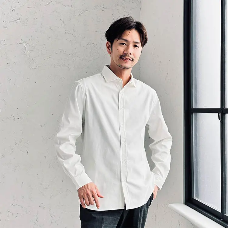 サイズ2 旧型 コモリ シャツ　白　comoli 美品 旧型最終シーズン サイズ2 21ss コモリシャツ 白 comoli 美品