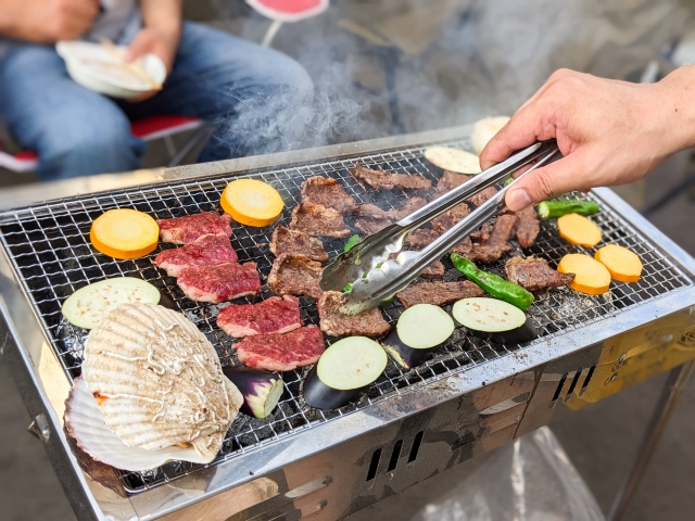 街中での日帰りBBQ