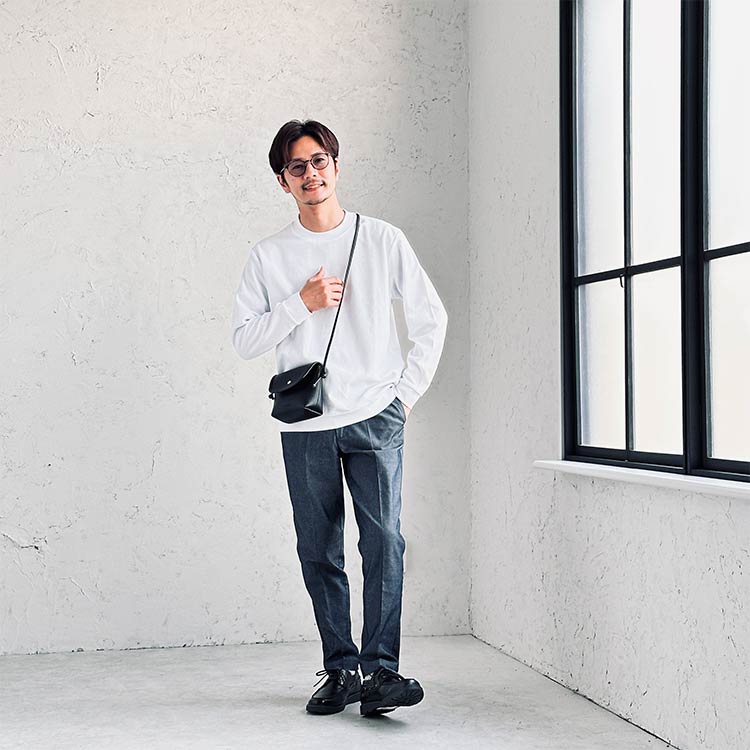 ジーパンを使ったメンズコーデ