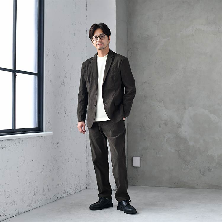 コーデュロイパンツを使ったメンズコーデ