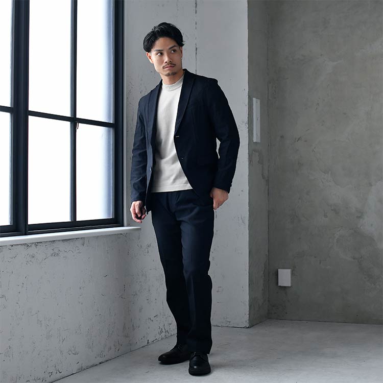 私服のスーツスタイルのまとめ