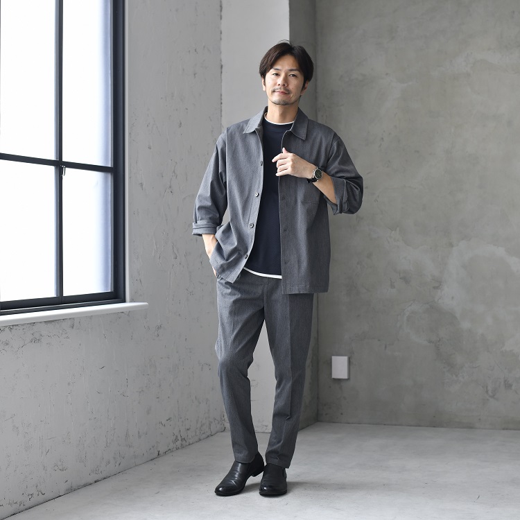 オススメのメンズグレージャケットコーデ