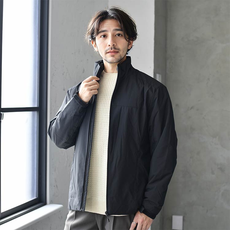 大人のテック中綿スタンドジャケット