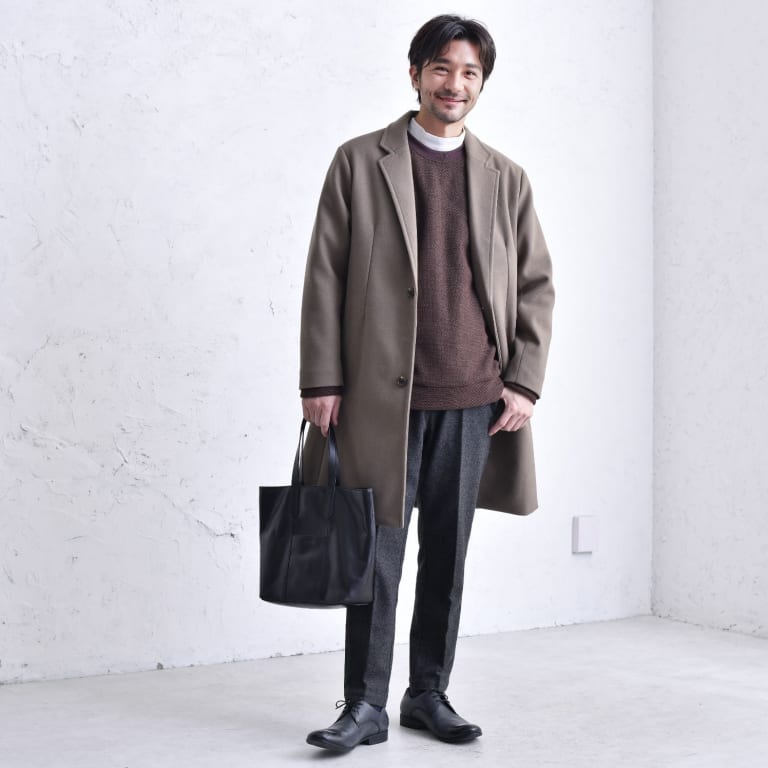 ふっくらとしたニットがツボ！優しげな印象を引き出す40代コーデ