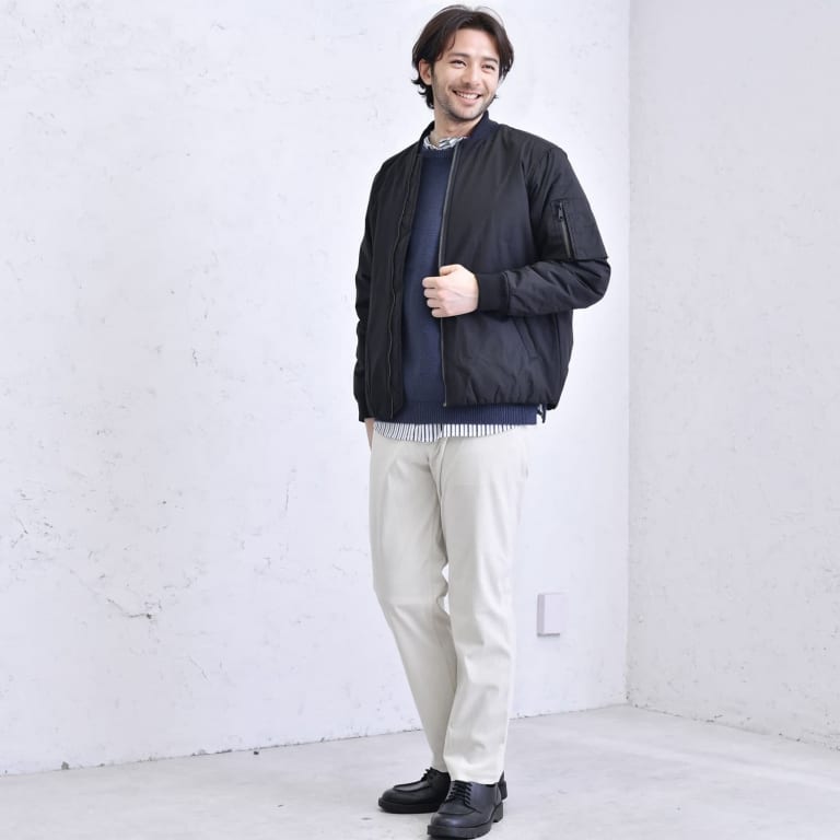 男らしくキマる！ミリタリー感のあるMA-1
