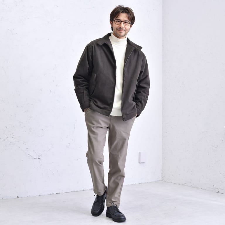 寒い季節でもカッコいい！30代男性のオシャレなランチデートルック