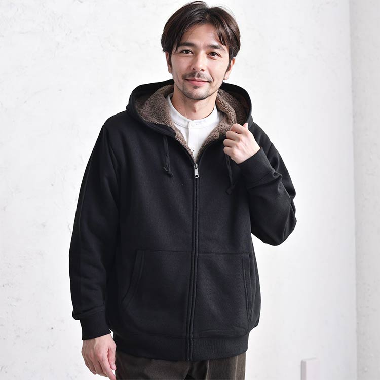 ジップパーカー