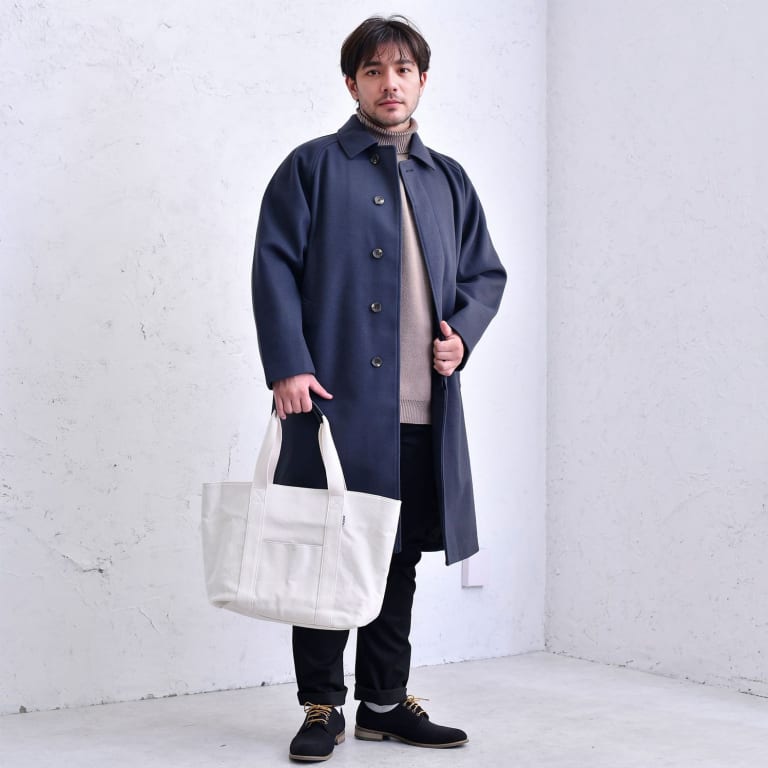 体型と年齢に自信、ロングコートで一気にオシャレ！