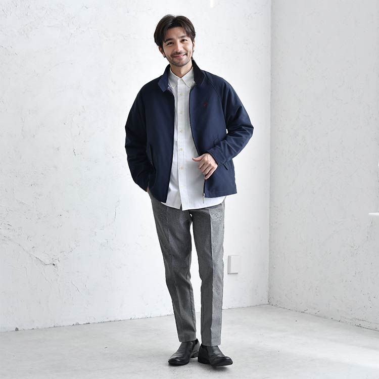 メンズオックスフォードシャツを使ったおすすめの着こなし例