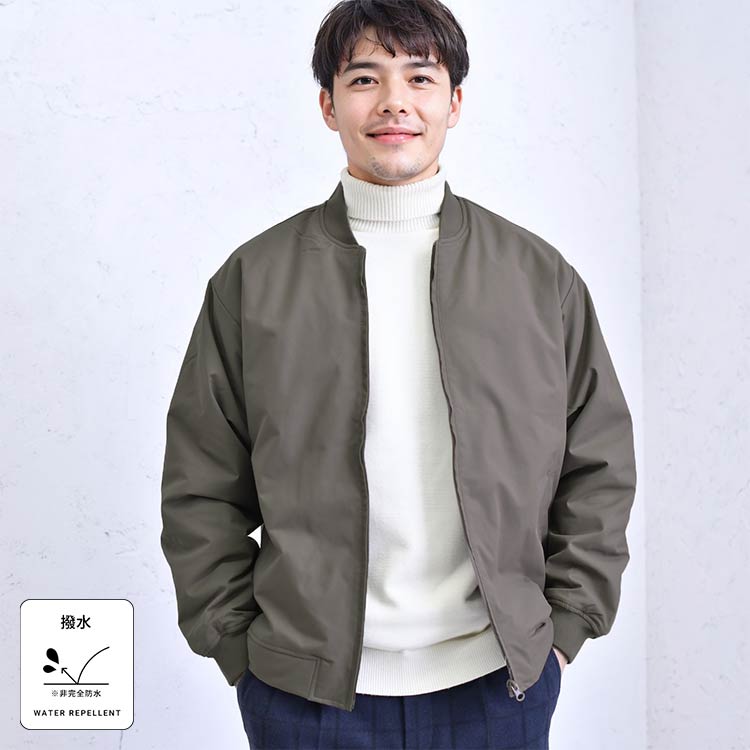 パデットリブブルゾンMA-1