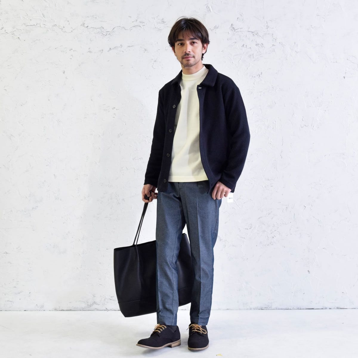 メンズにおすすめのデニムパンツコーデ