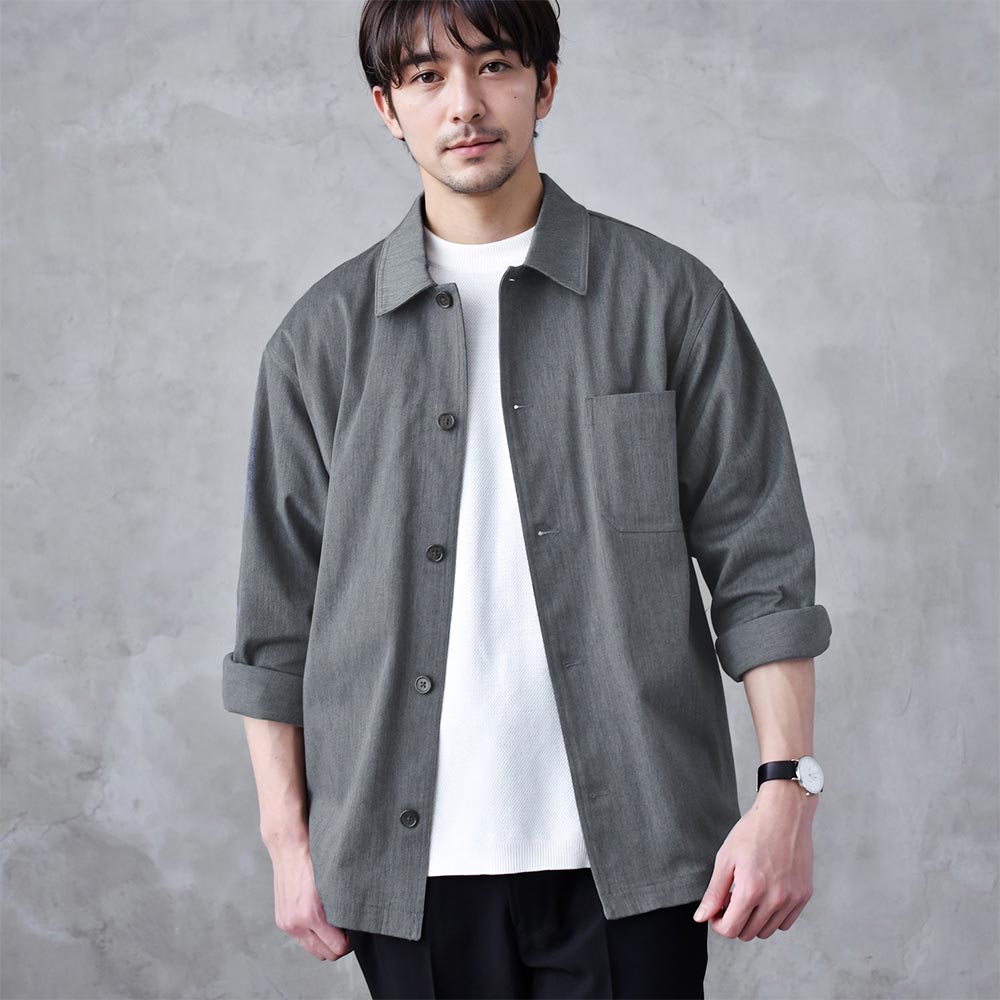 オーバーシャツジャケット