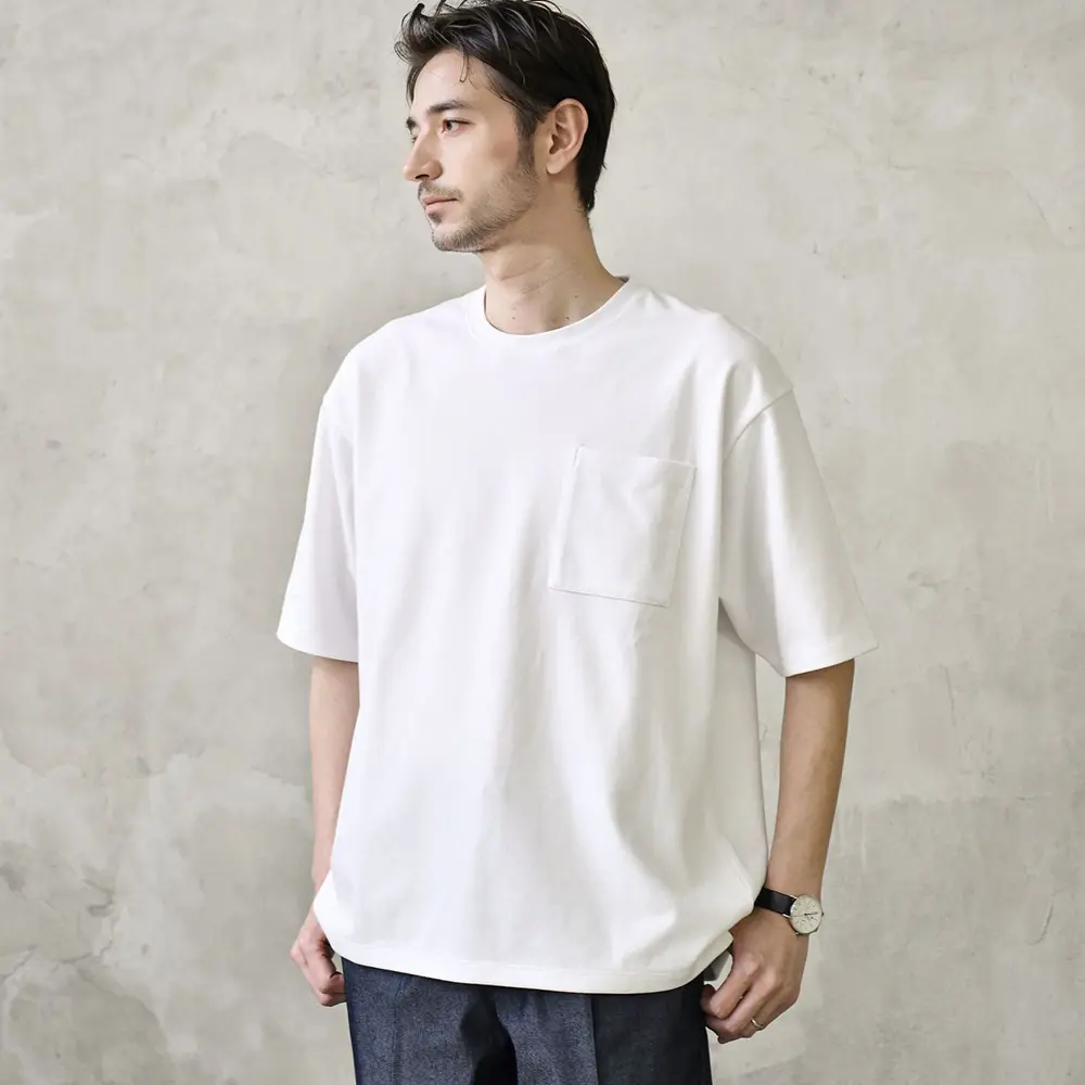 veolaimy] Tシャツ メンズ 長袖 シャツ メッシュ クルーネック 透け感 