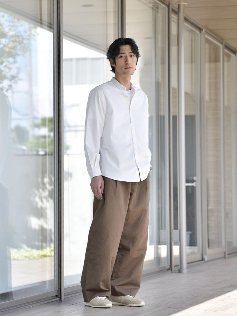 メンズのシャツコーデ