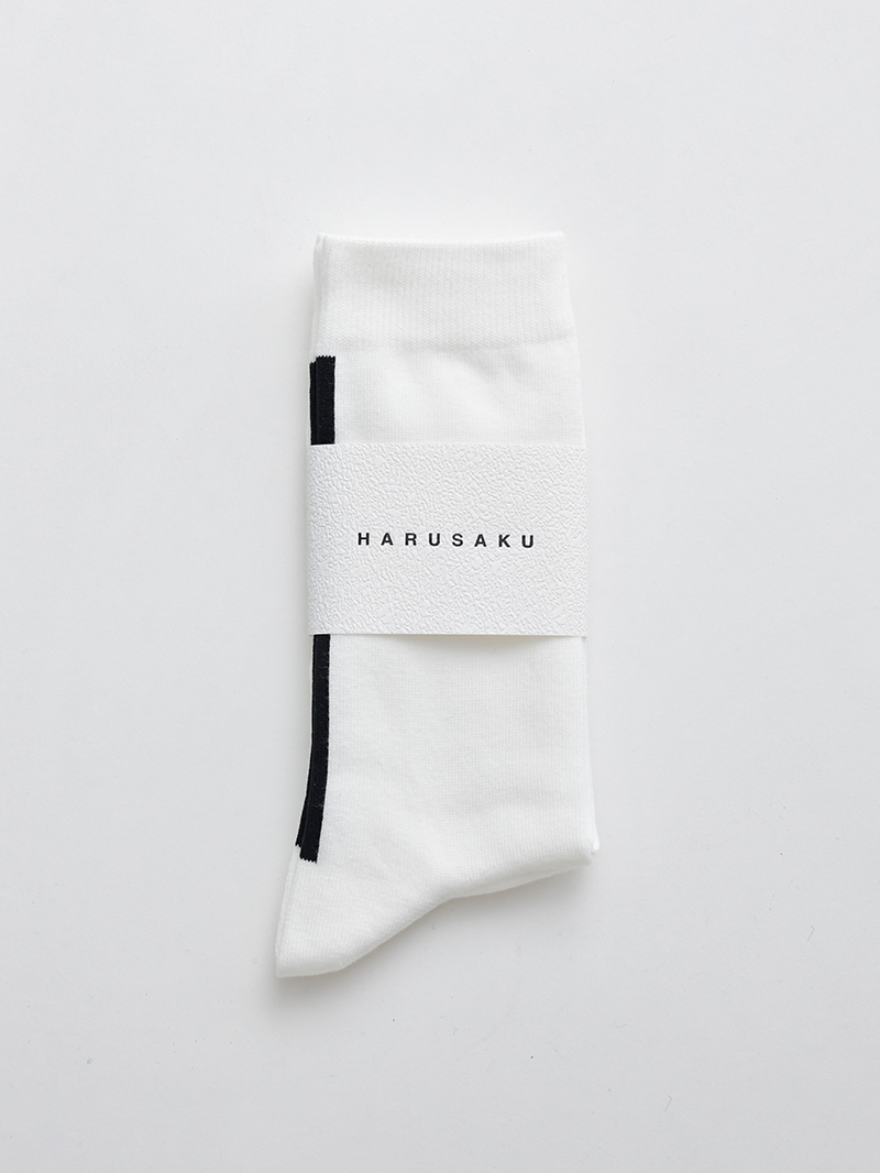 HARUSAKU 奈良産 バックラインソックス