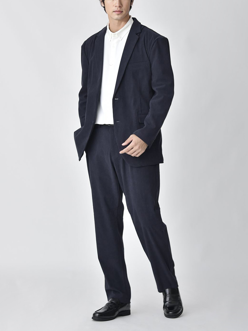 秋のメンズセットアップコーデ