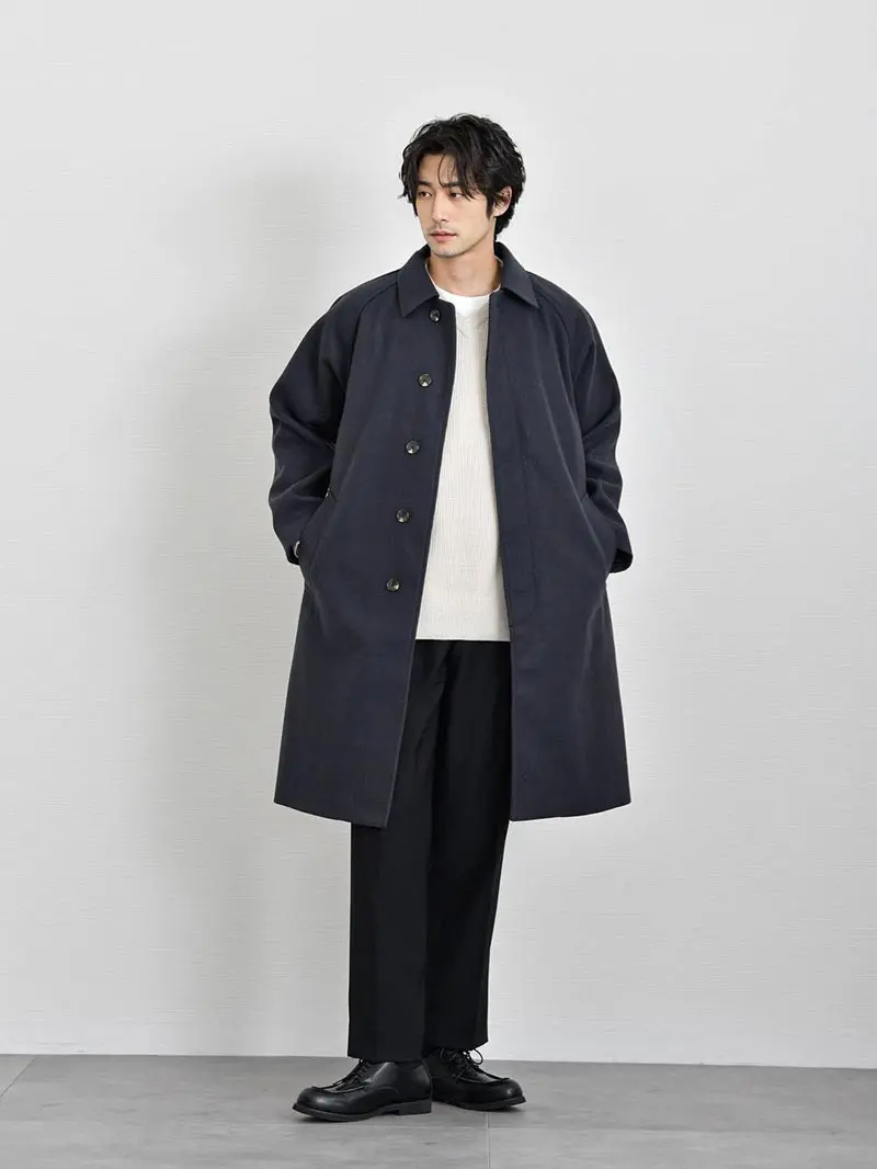 コムサデモードメン COMME CA DU MODE MEN アンゴラウール チェスター